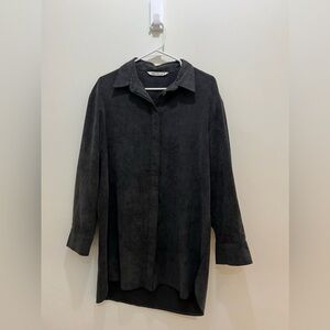 Zara Button Down Blouse